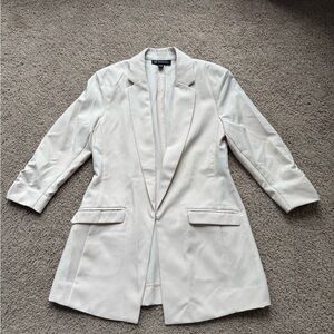 INC International Concepts Cream Blazer
